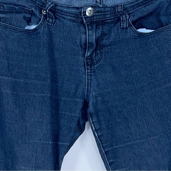 SIZE 26 FOREVER 21 DARK BLUE SKINNY JEANS DENIM STRETCH - Picture 5 of 11